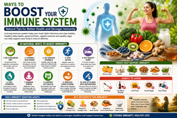 Ways to Boost Your Immune System