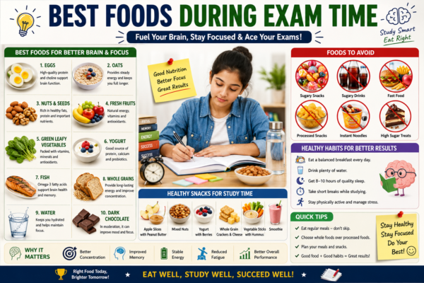 Best Foods During Exam Time