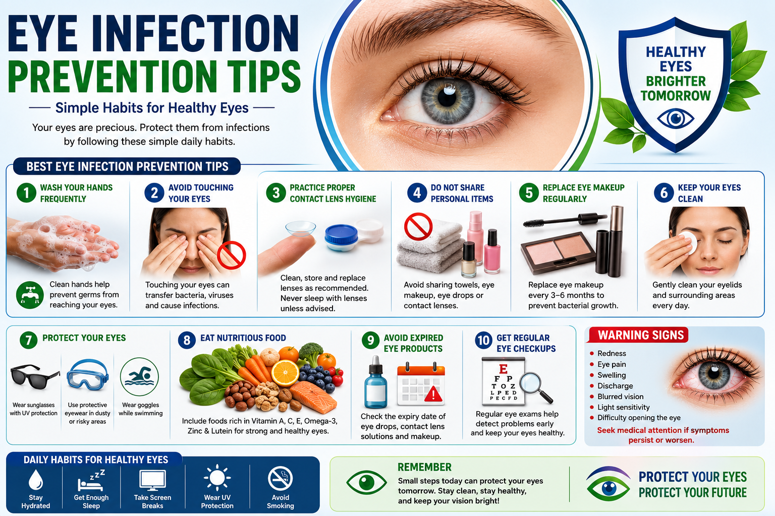 Eye Infection Prevention Tips
