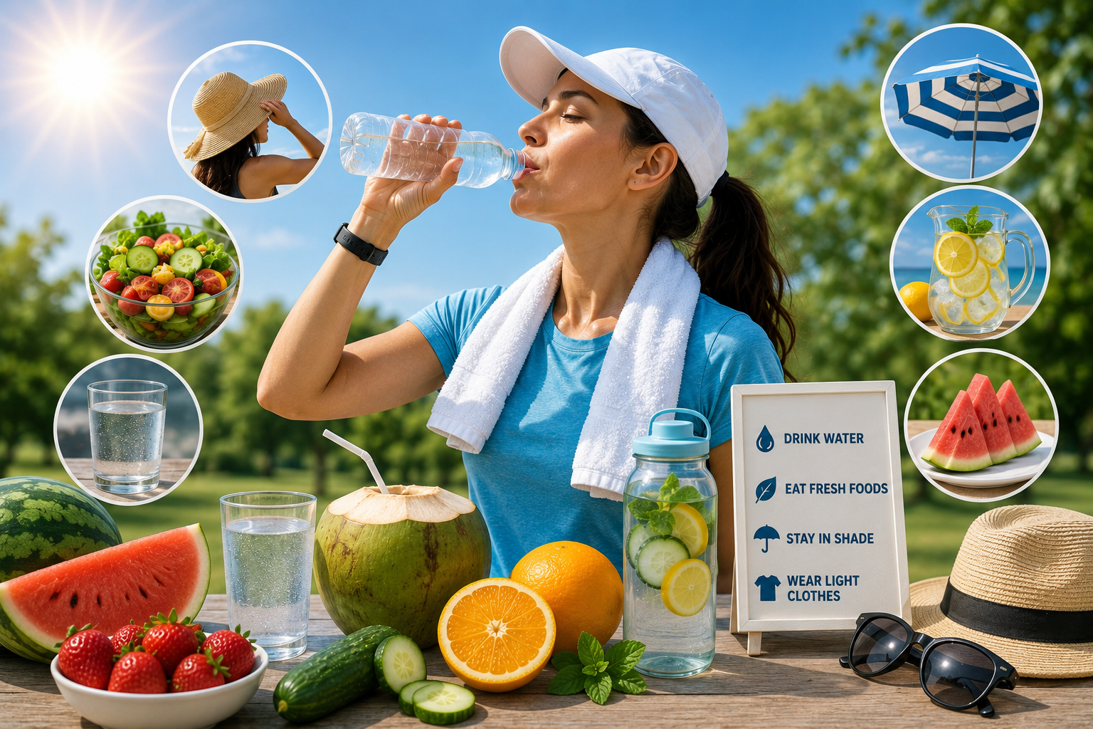 Prevent Dehydration in Summer