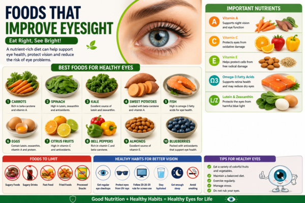 Foods That Improve Eyesight
