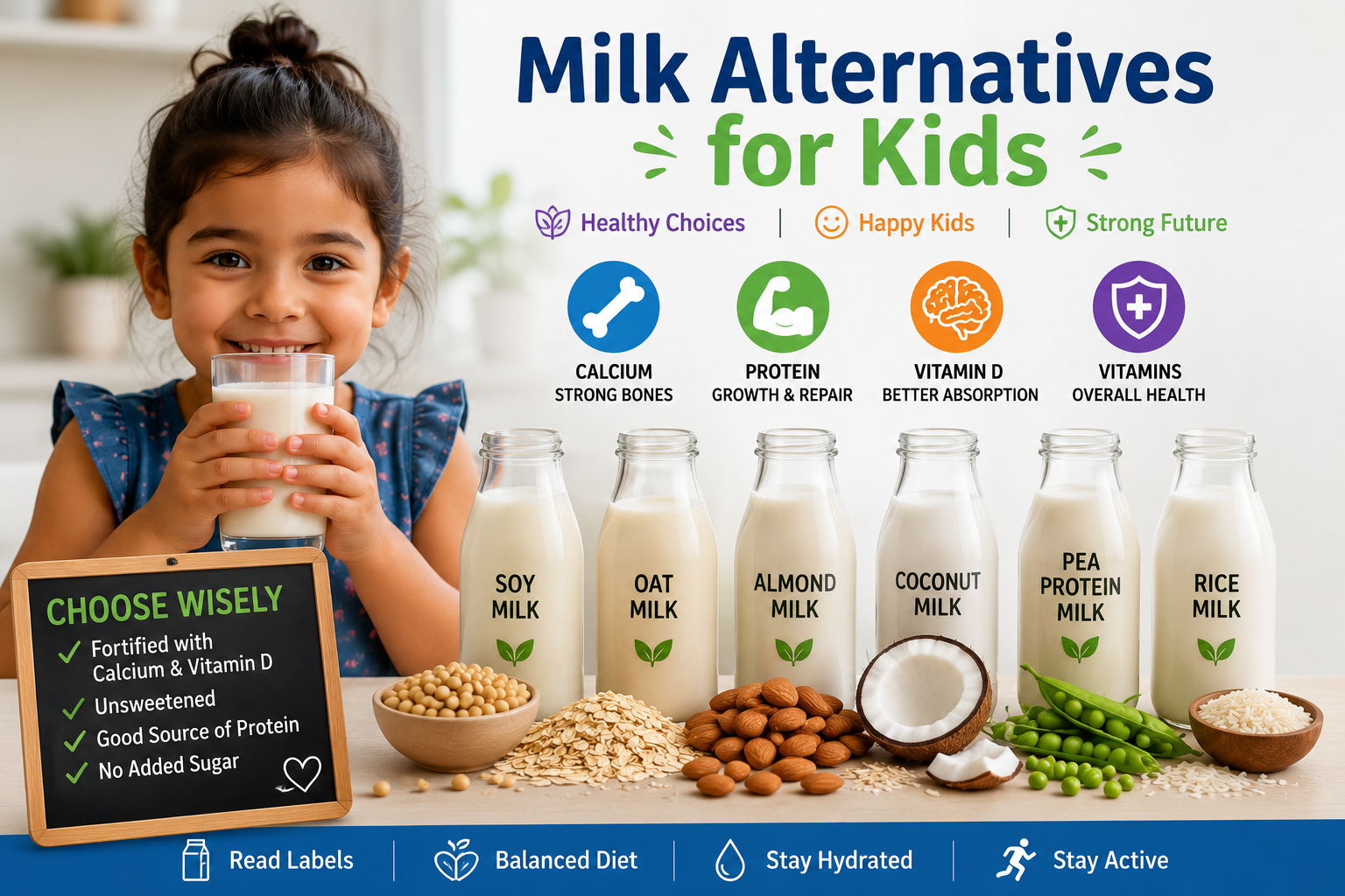 Milk Alternatives for Kids
