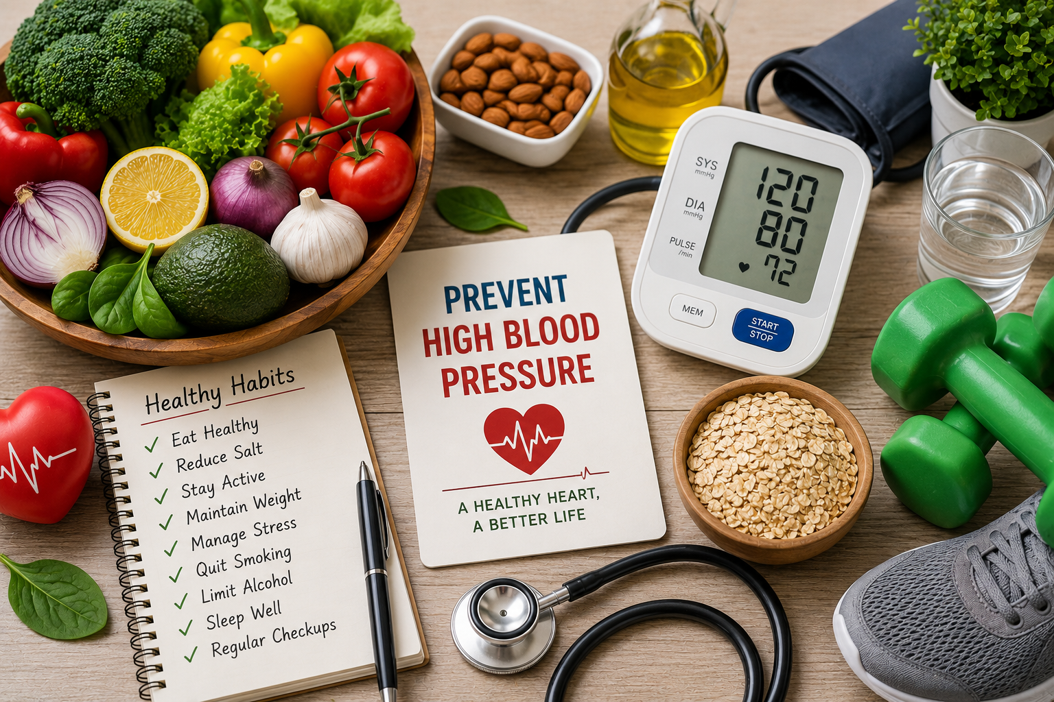 Tips to Prevent High Blood Pressure
