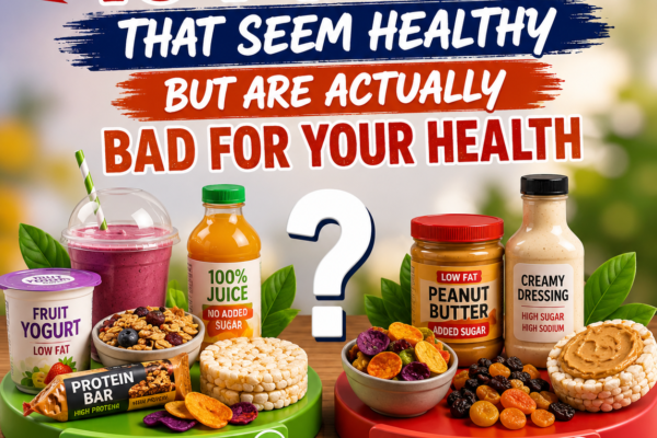 foods that seem healthy but are actually bad