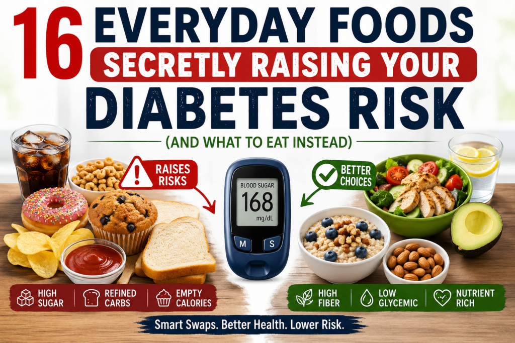 Foods that increase diabetes risk