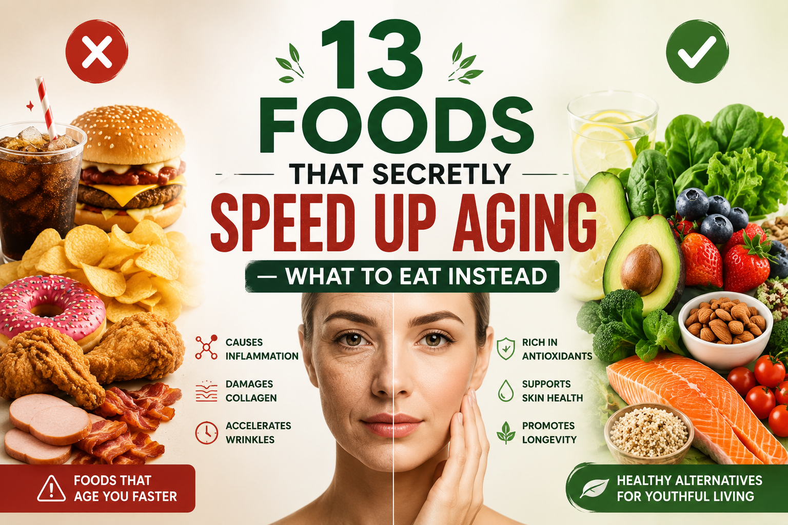 Foods That Speed Up Aging