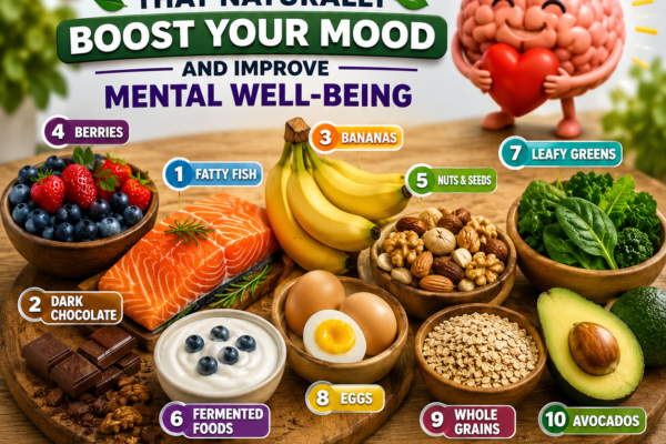 foods that naturally boost your mood