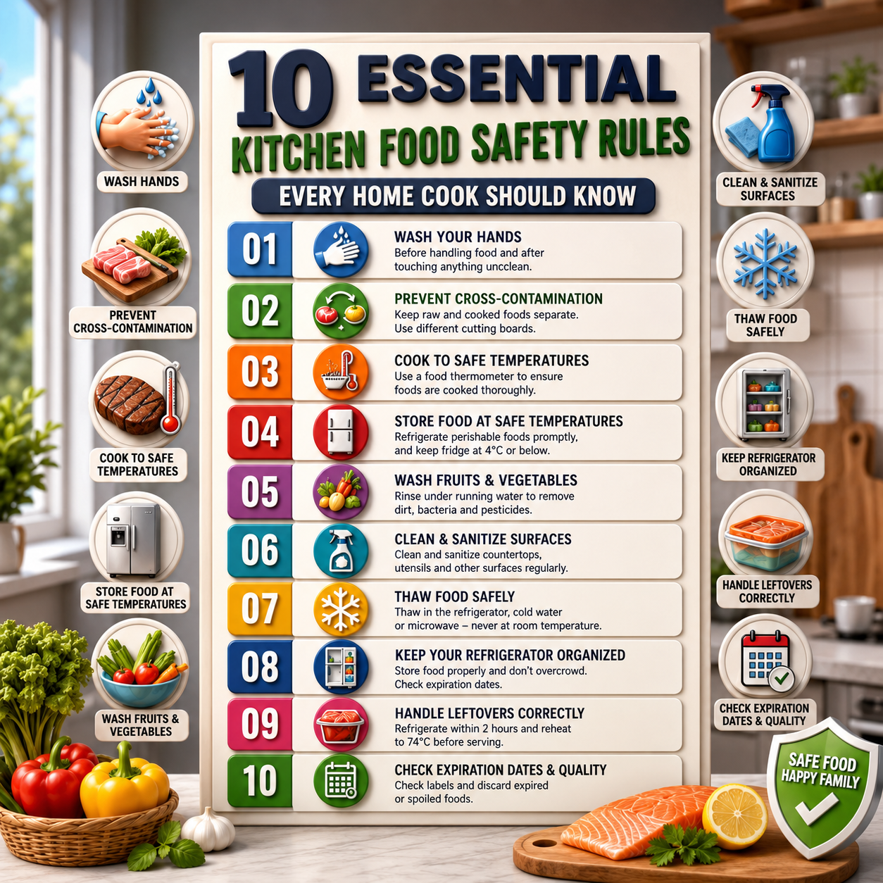 Kitchen Food Safety Rules