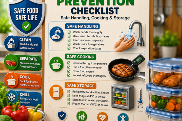 Food Poisoning Prevention Checklist