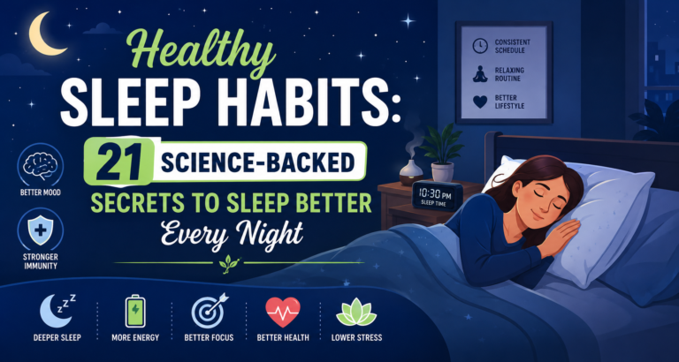 Healthy Sleep Habits