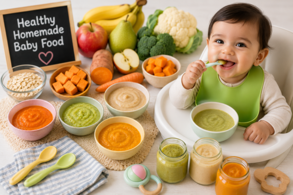 Homemade Baby Food Recipes