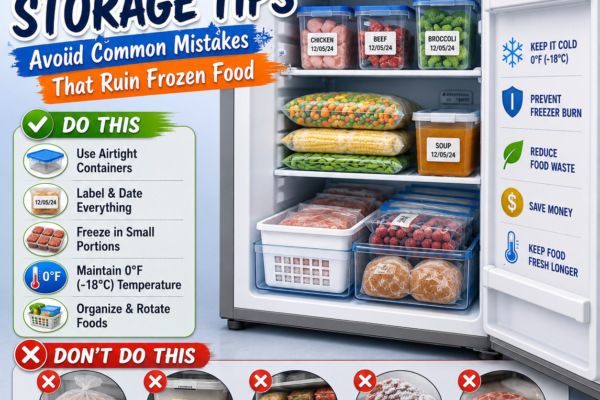Freezer Storage Tips