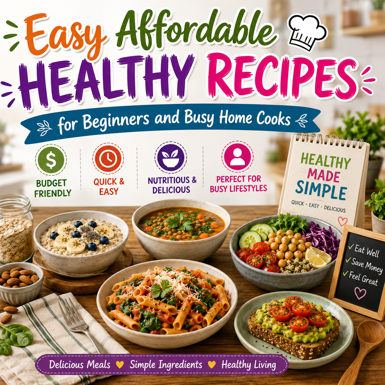 Easy Affordable Healthy Recipes