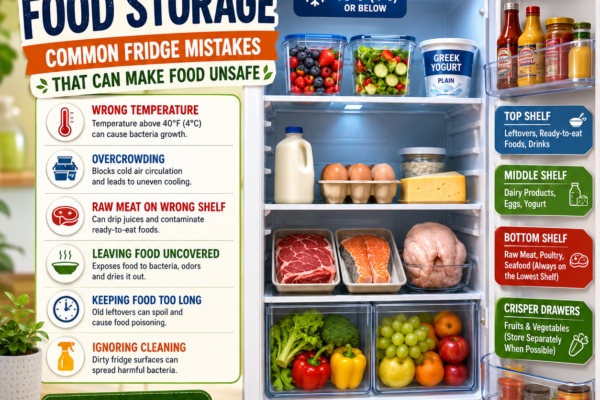 Refrigerator food storage