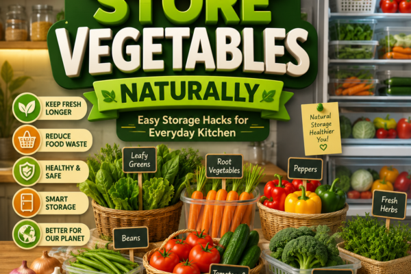 How to Store Vegetables Naturally