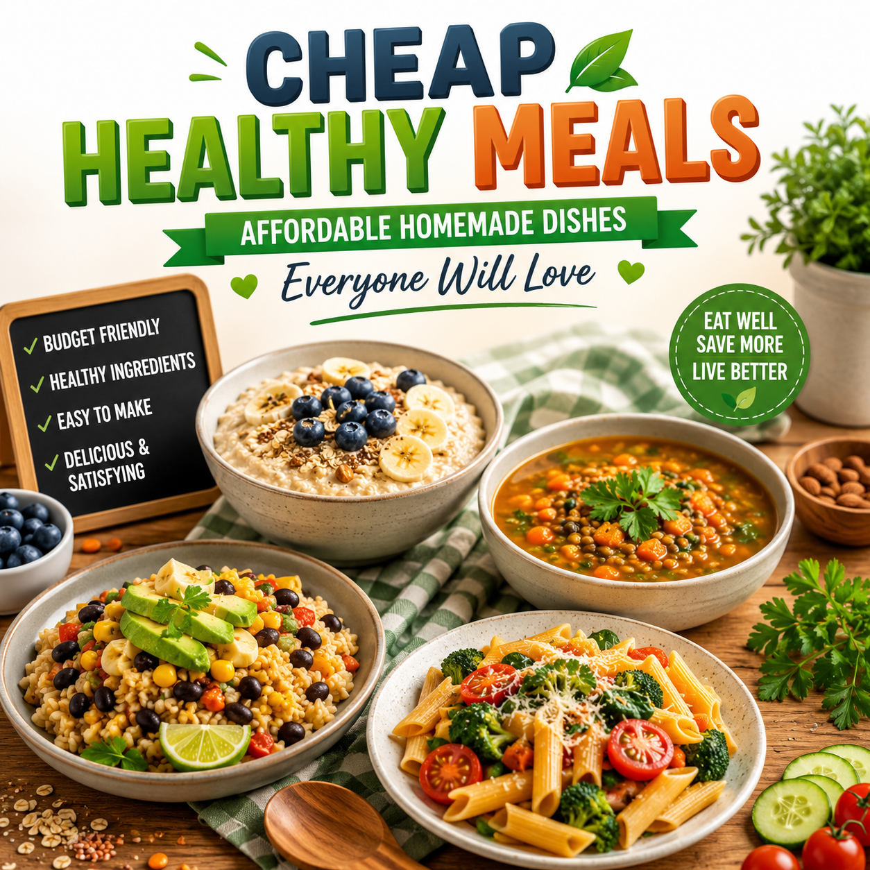 Cheap healthy meals