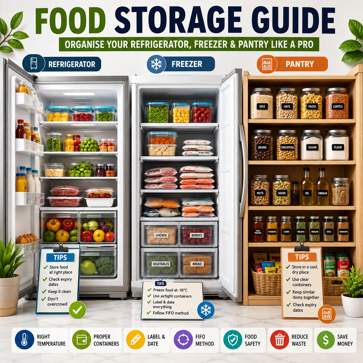 Food storage guide