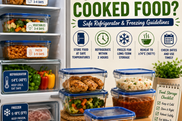 How long can you keep cooked food