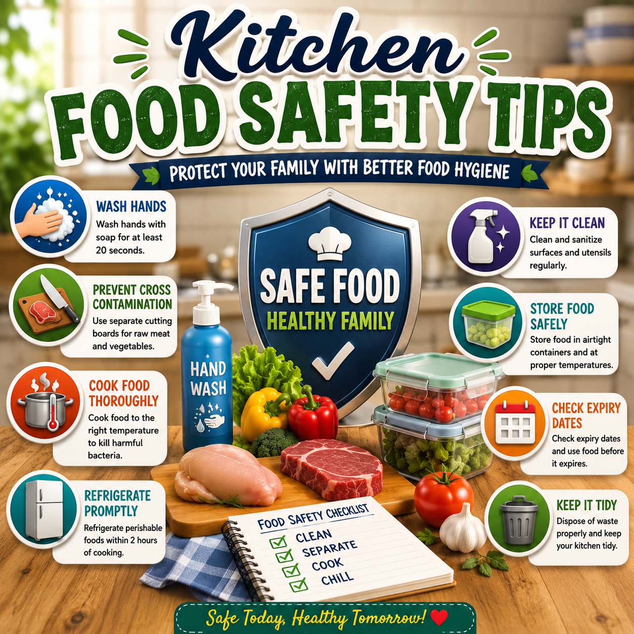 Kitchen Food Safety Tips