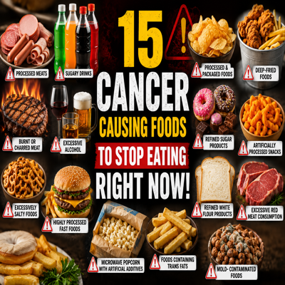 Cancer Causing Foods to Stop Eating