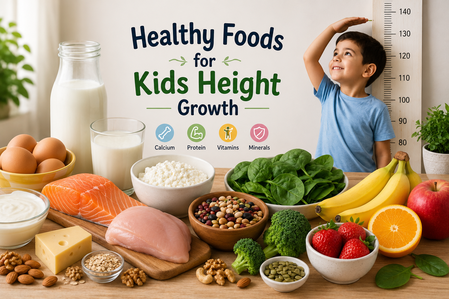 Foods to Increase Child's Height Naturally