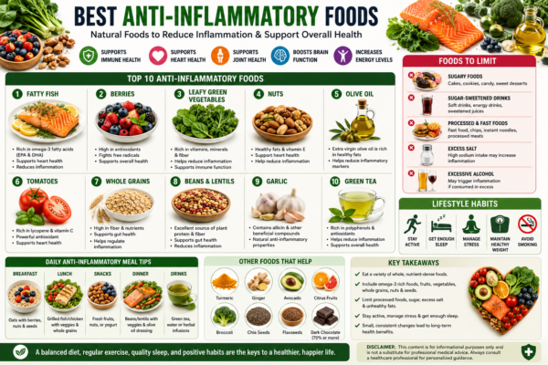 Best Anti-Inflammatory Foods