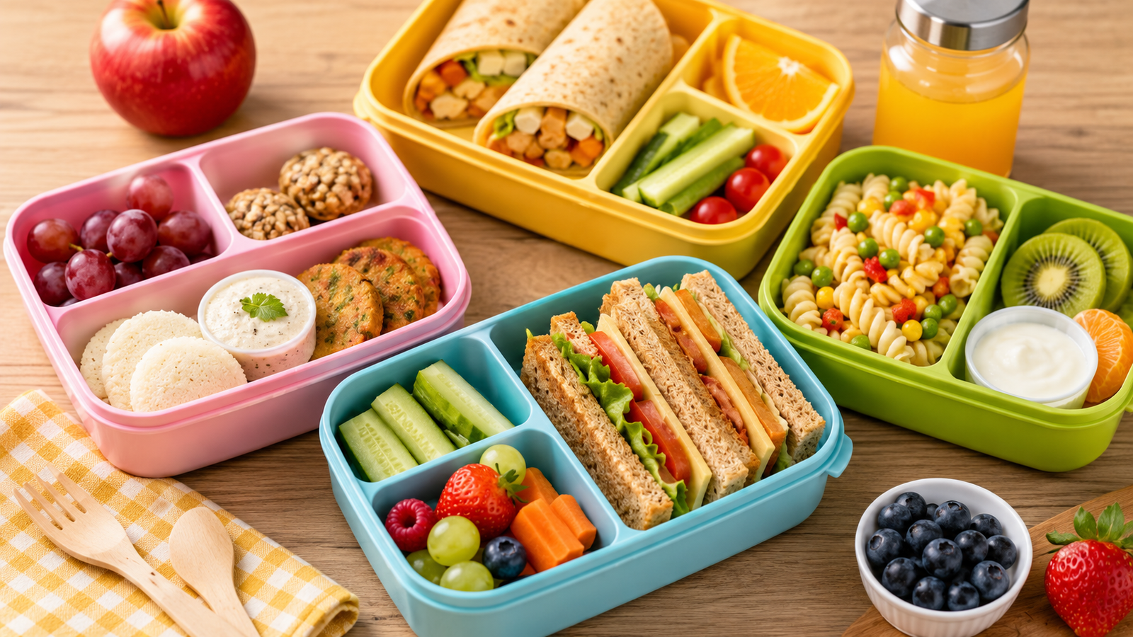 Healthy Lunch Box Ideas for Picky Eaters