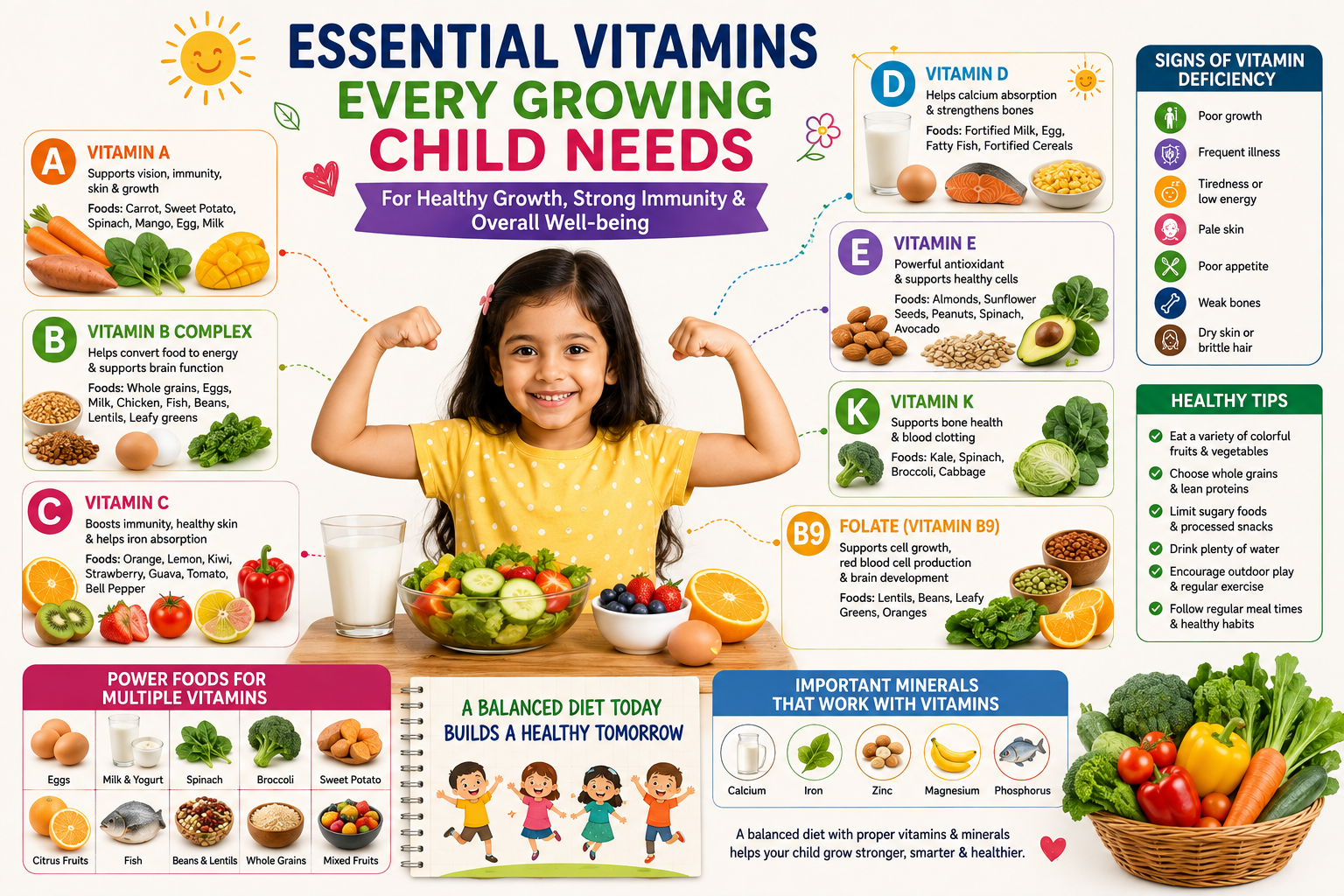 Essential Vitamins Every Growing Child Needs