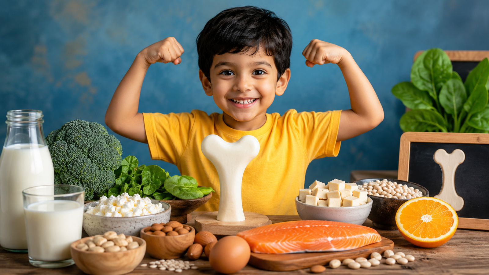 Best Foods to Build Strong Bones in Kids Naturally