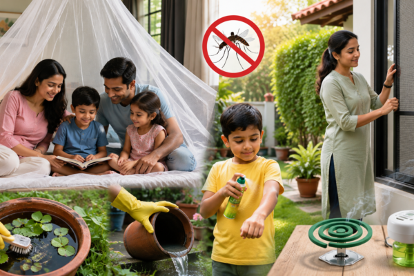 How to Protect Your Family from Mosquito-Borne Diseases iske liye image bnao