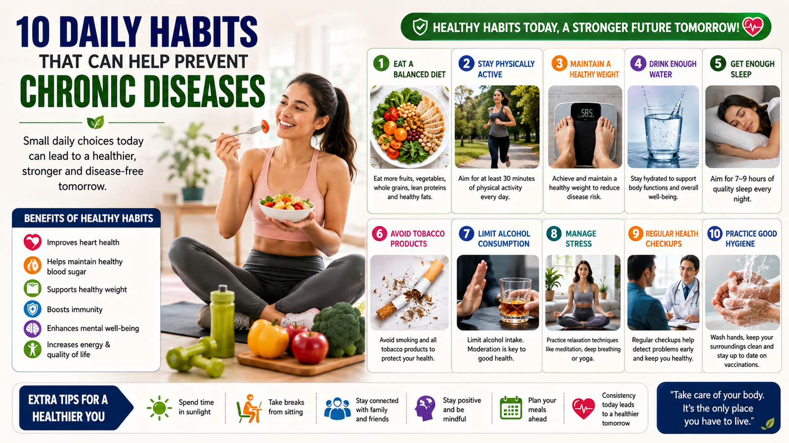 10 Daily Habits That Can Help Prevent Chronic Diseases
