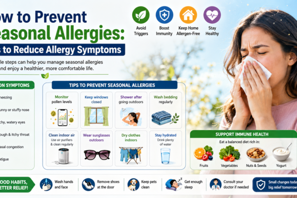 How to Prevent Seasonal Allergies: Tips to Reduce Allergy Symptoms