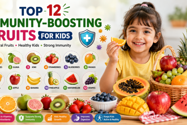 Top 12 Immunity-Boosting Fruits for Kids