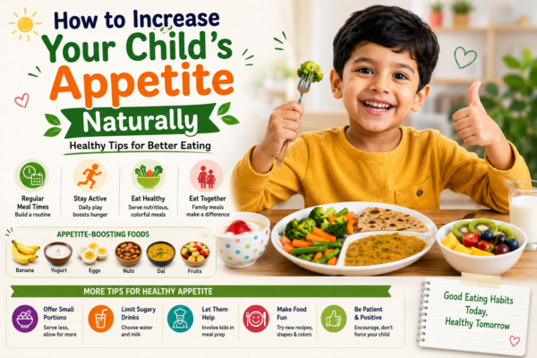 How to Increase Your Child's Appetite Naturally